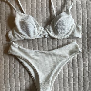 White bikini